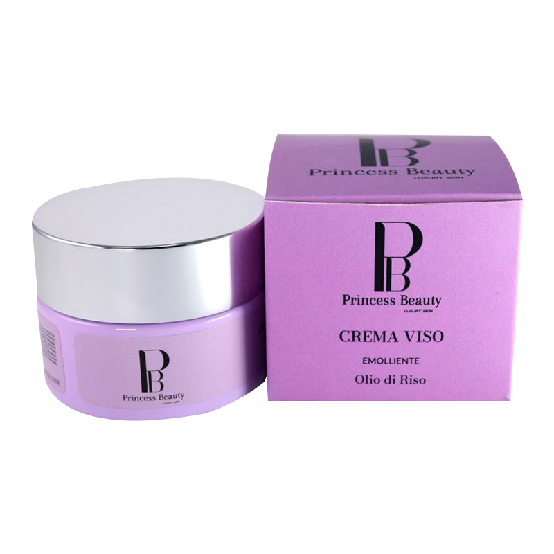 Crema viso Princess Beauty Linea emolliente olio di riso